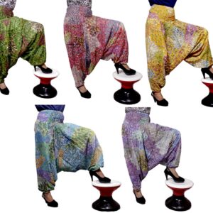 Rayon Printed Boho Hippie Harem pants women yoga trousers Gypsy Wholesale Lot
