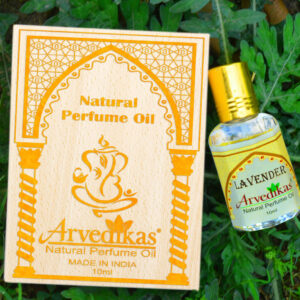 Chakra Lavender Fragrance Natural Perfume Body Oil Long Lasting Roll-On 10ml