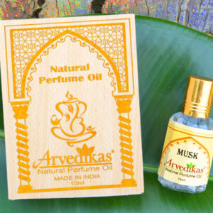 Chakra Musk Fragrance Natural Body Perfume Oil Skin-Friendly Long-Lasting 10ML